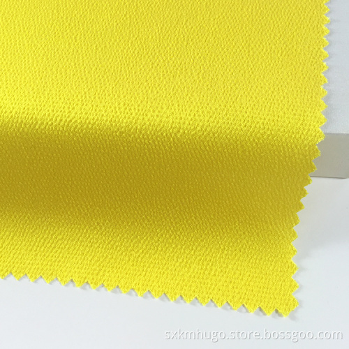 Polyester Woven Bubble Silk Satin Recycle Fabric